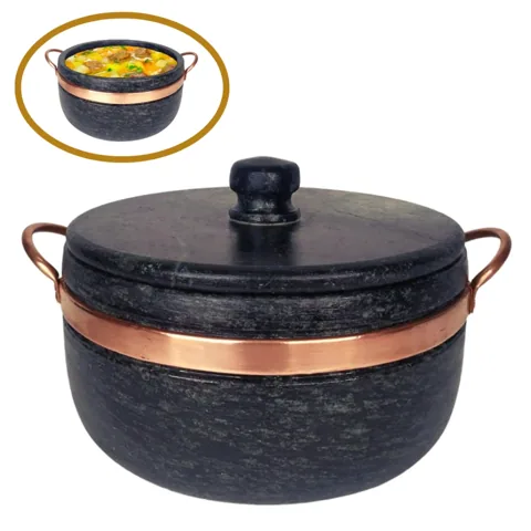 Panela de pedra-sabão 1,5 litro